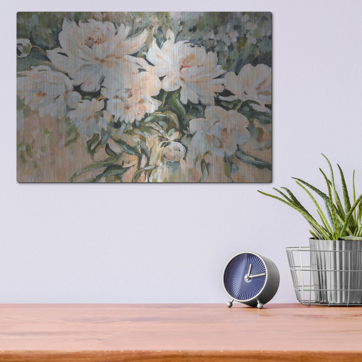 'Pure Elegance' by Katrina Pete – Metal Wall Art, 16x12 room view