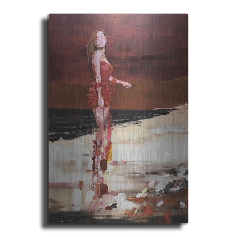 'In Red' by Oscar Alvarez Pardo – Metal Wall Art
