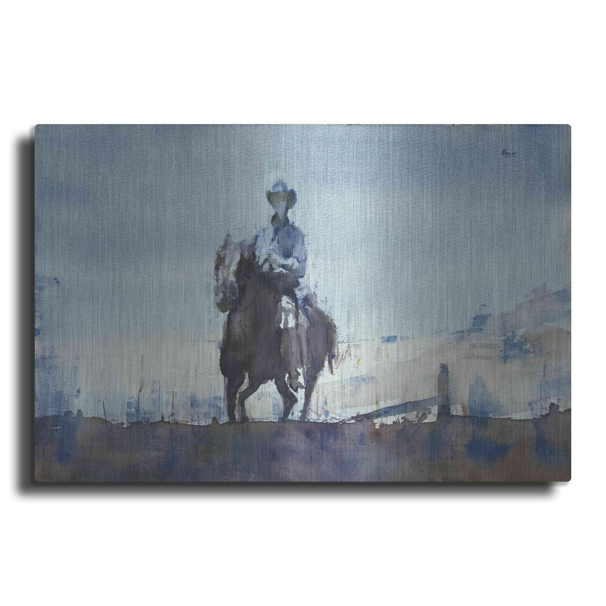 'Trail' by Oscar Alvarez Pardo – Metal Wall Art