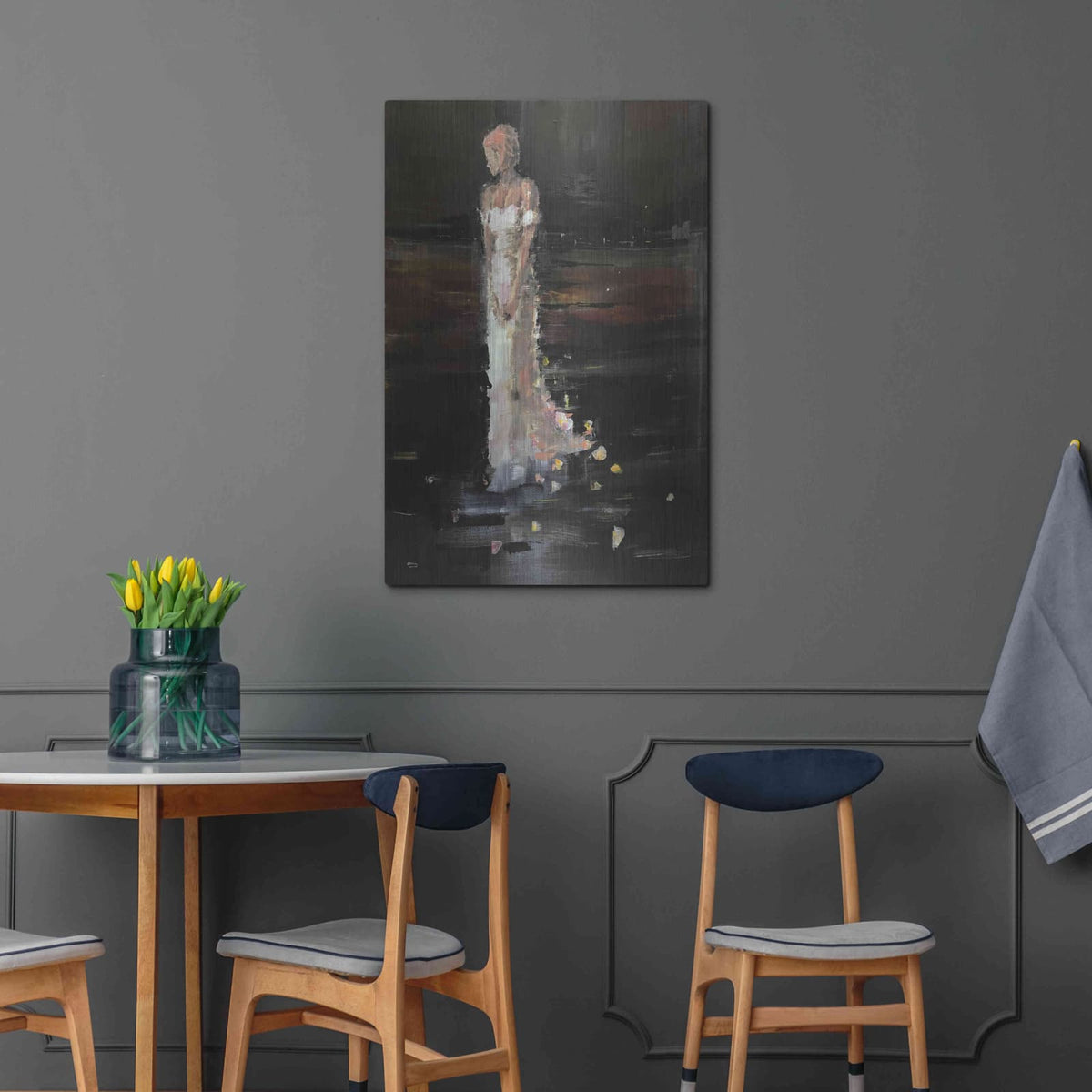 'Reflection' by Oscar Alvarez Pardo – Metal Wall Art, 24x36 room view