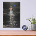 'Raining' by Oscar Alvarez Pardo – Metal Wall Art, 12x16 room view