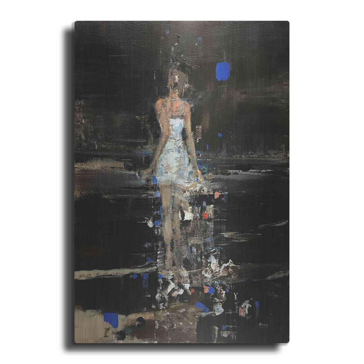 'Raining' by Oscar Alvarez Pardo – Metal Wall Art