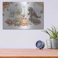 'Autumn Dogs 1' by Mary Urban – Metal Wall Art, 16x12 room view