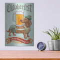 'Beer Dogs 3' by Mary Urban – Metal Wall Art, 12x16 room view