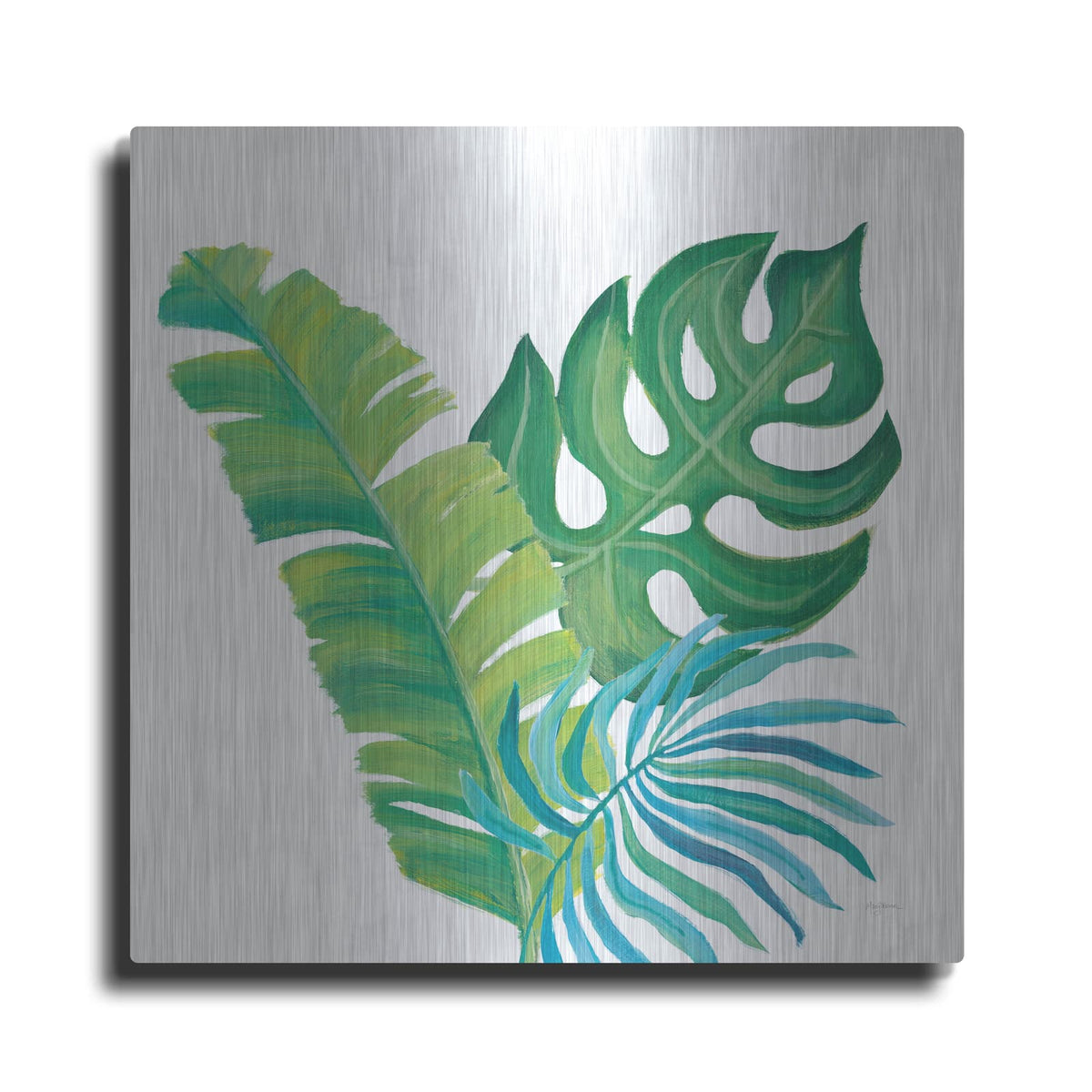 'Coconut Palm V2' by Mary Urban – Metal Wall Art