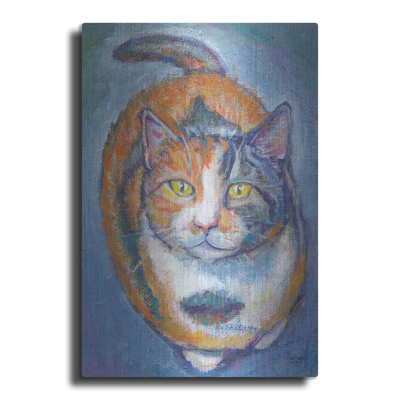 'Juju Bee C' by Mary Urban – Metal Wall Art