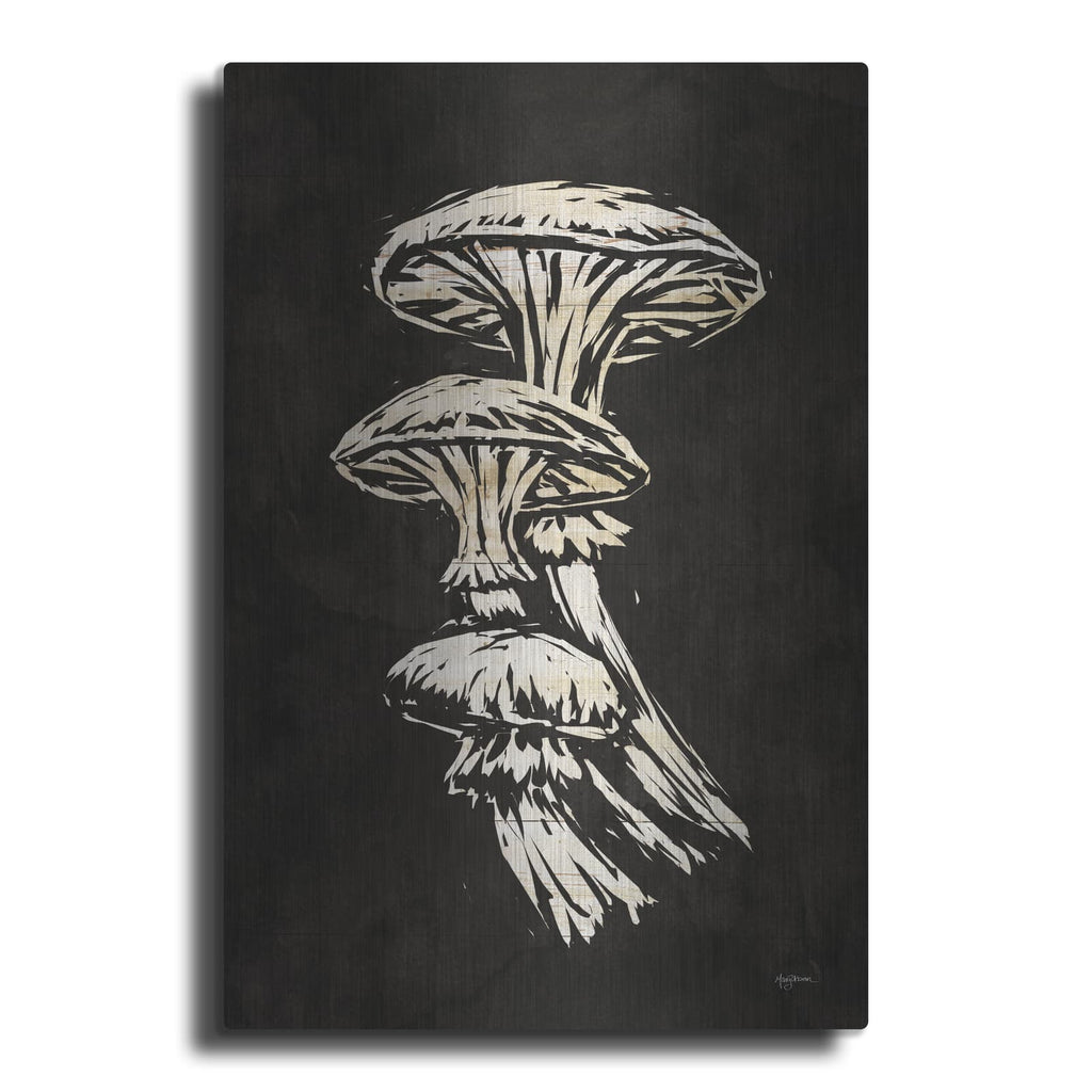 'Mystical Halloween Mushrooms 1' by Mary Urban – Metal Wall Art