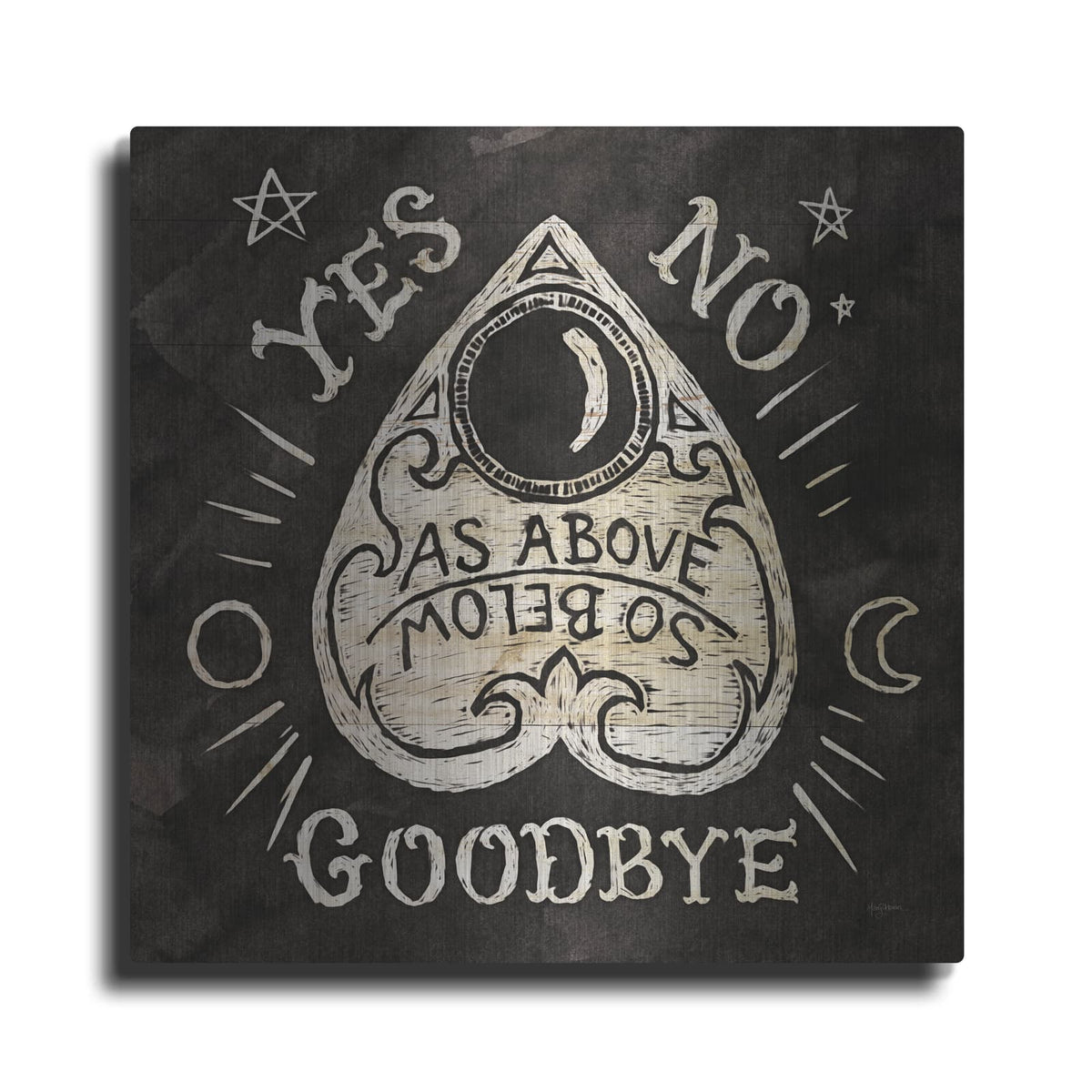 'Mystical Halloween Wood 2' by Mary Urban – Metal Wall Art