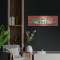 'Retro Bakery - This Is How We Roll' by Mary Urban – Metal Wall Art, 36x12 room view