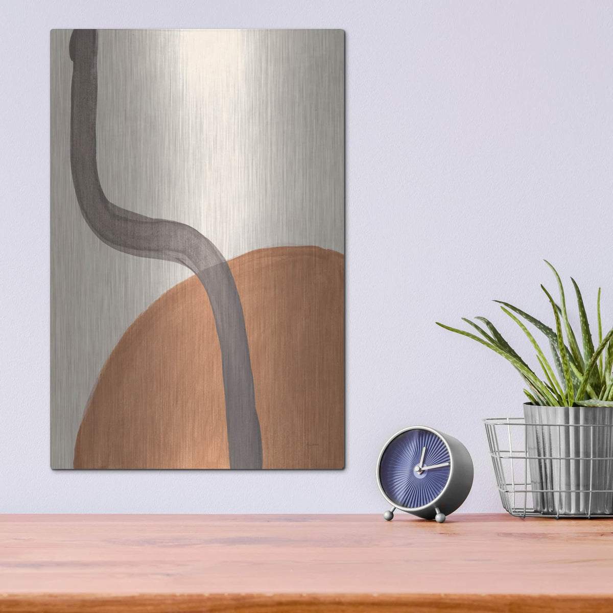 'Sandy Balance 4' by Mary Urban – Metal Wall Art, 12x16 room view