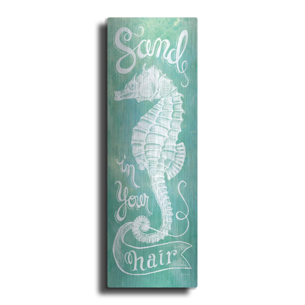 'Sea Horse' by Mary Urban – Metal Wall Art