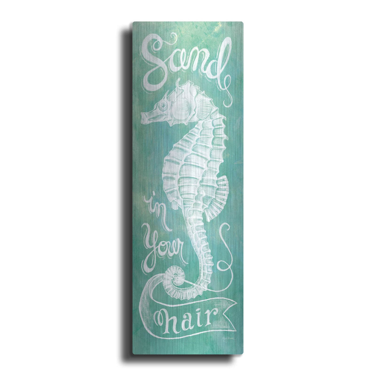 'Sea Horse' by Mary Urban – Metal Wall Art
