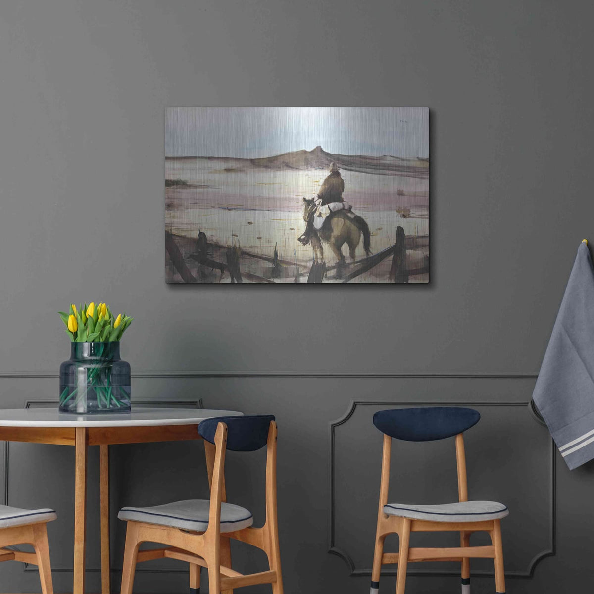 'Into The Dunes' by Oscar Alvarez Pardo – Metal Wall Art, 36x24 room view
