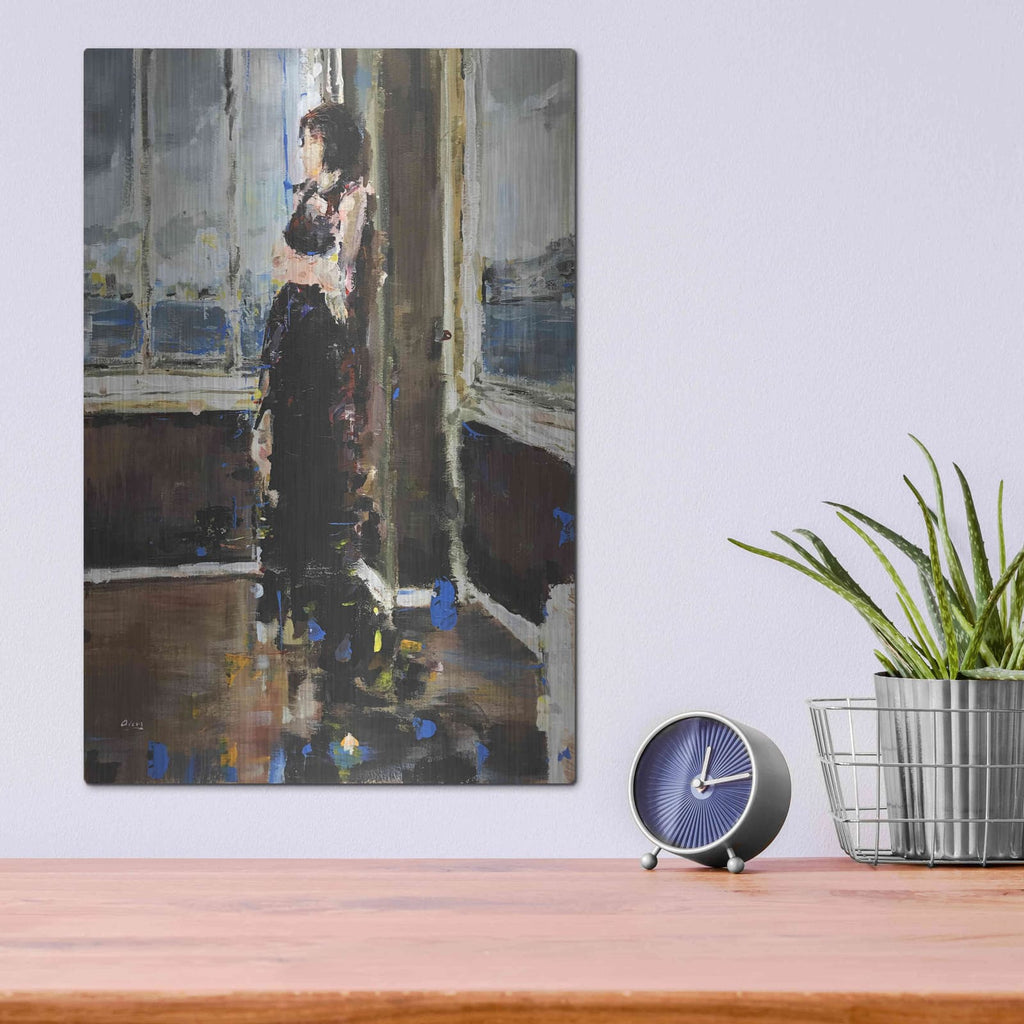 'At The Corner' by Oscar Alvarez Pardo – Metal Wall Art, 12x16 room view