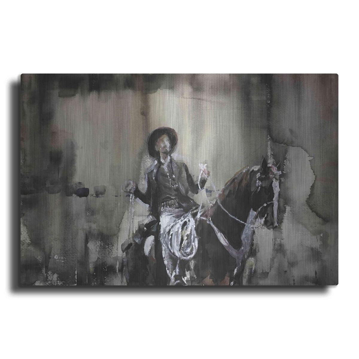 'Wrangle' by Oscar Alvarez Pardo – Metal Wall Art