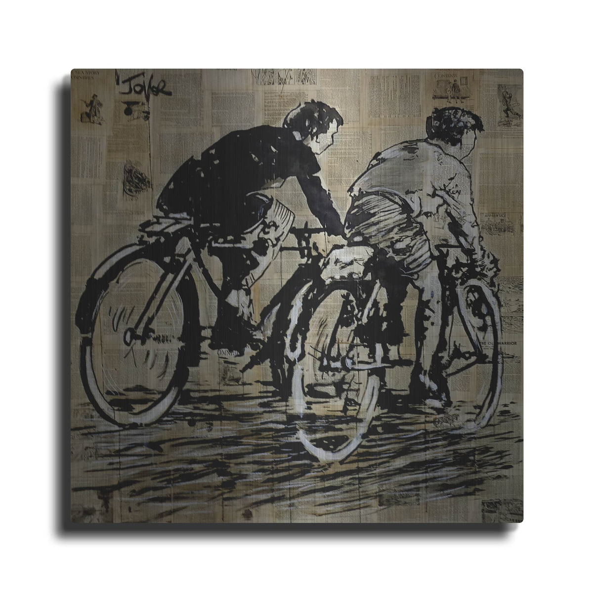 'A Bigger Adventure' by Loui Jover – Metal Wall Art