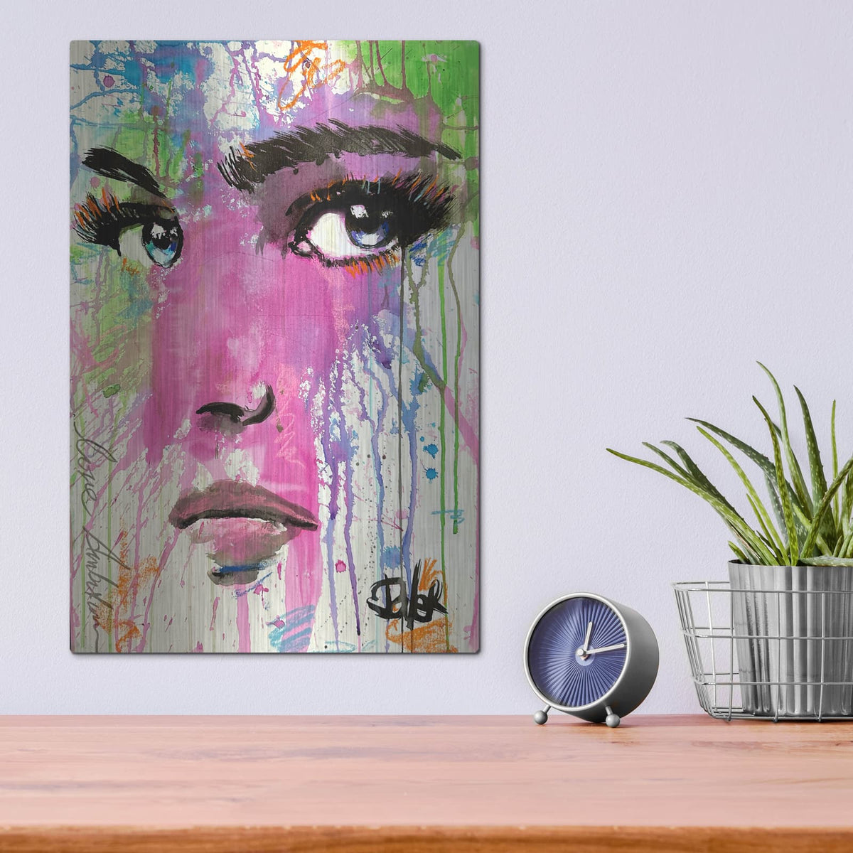 'Ambition' by Loui Jover – Metal Wall Art, 12x16 room view