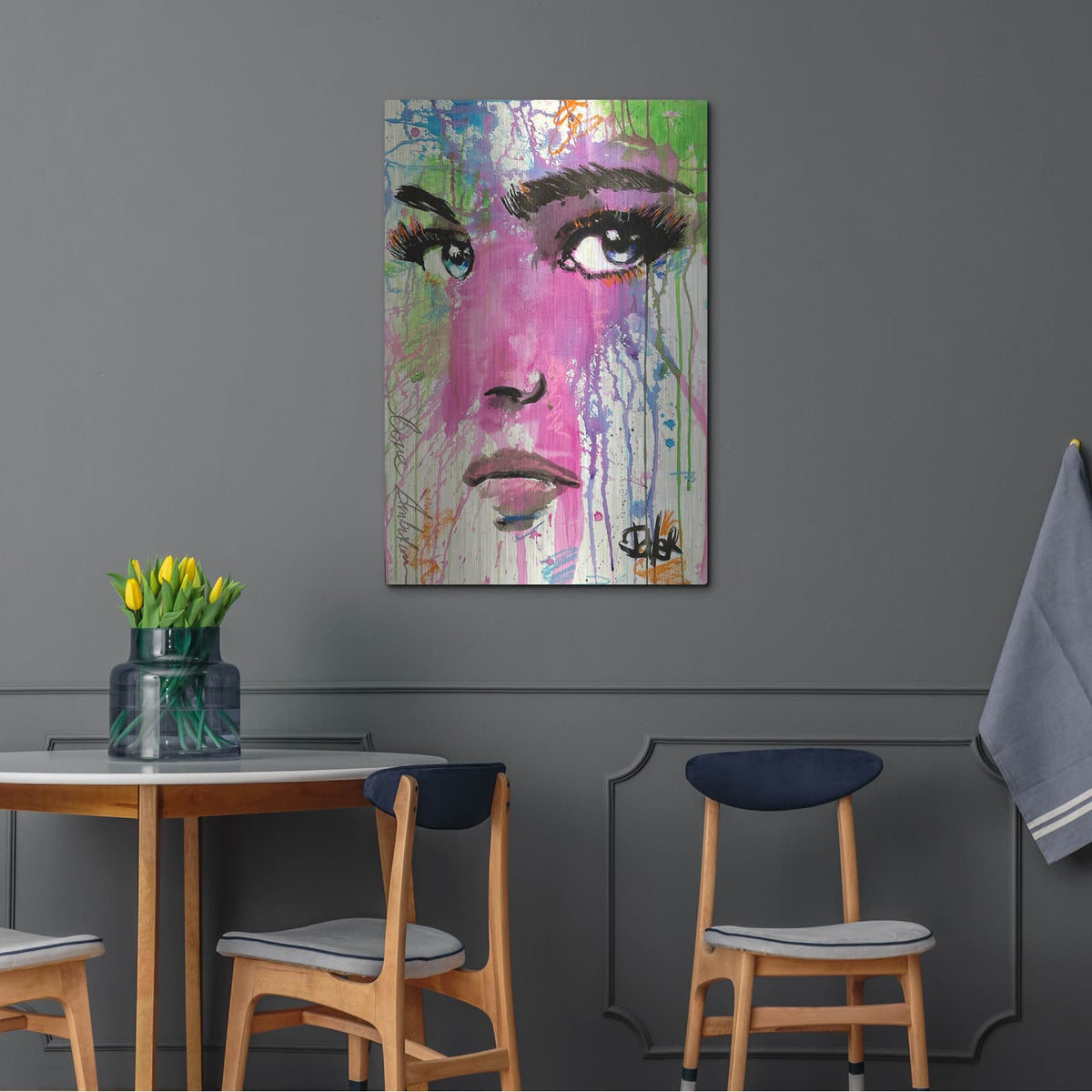 'Ambition' by Loui Jover – Metal Wall Art, 24x36 room view