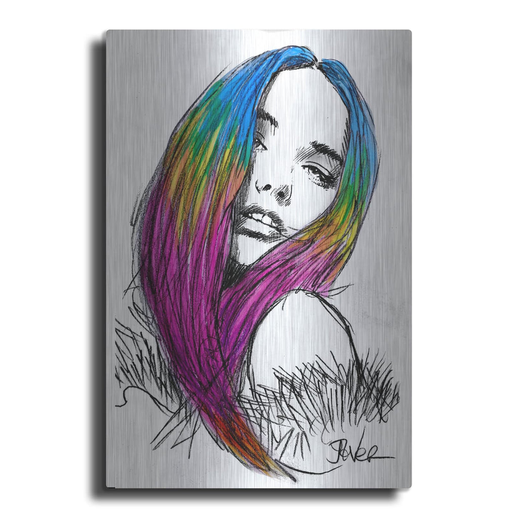 'Bright Things' by Loui Jover – Metal Wall Art