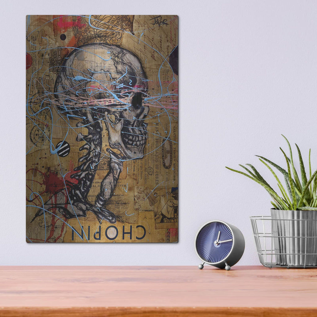 'Chopins Ghost' by Loui Jover – Metal Wall Art, 12x16 room view