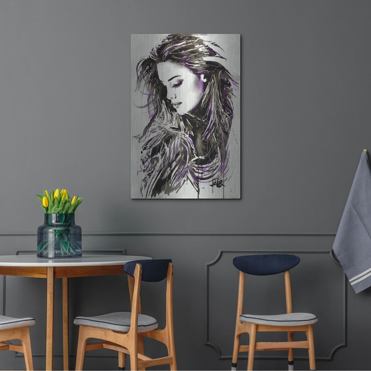 'Dream Catcher' by Loui Jover – Metal Wall Art, 24x36 room view