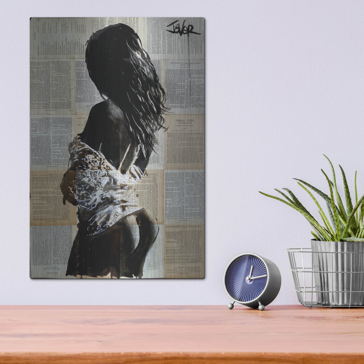 'Endlessly' by Loui Jover – Metal Wall Art, 12x16 room view