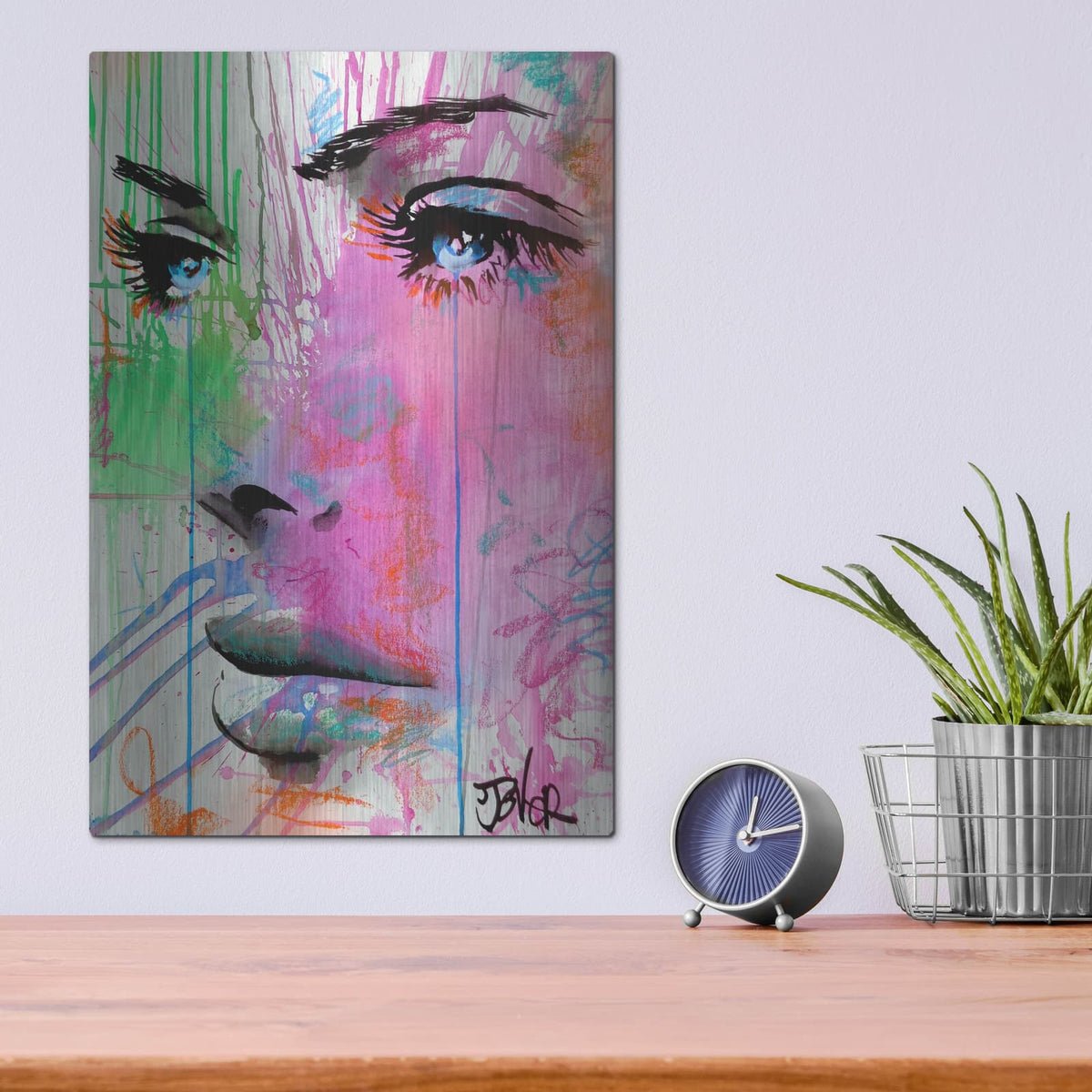 'Evoke' by Loui Jover – Metal Wall Art, 12x16 room view