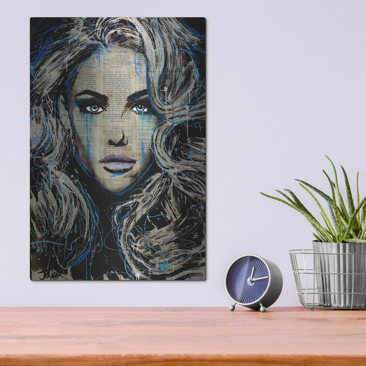 'Haven' by Loui Jover – Metal Wall Art, 12x16 room view