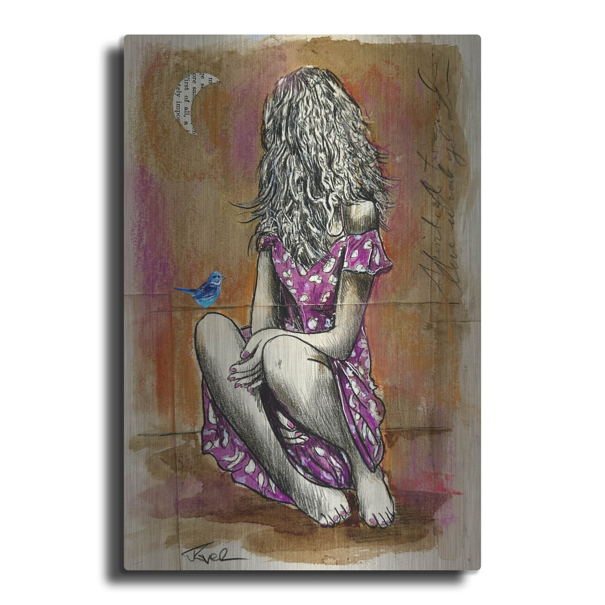 'Heart Of Hope' by Loui Jover – Metal Wall Art