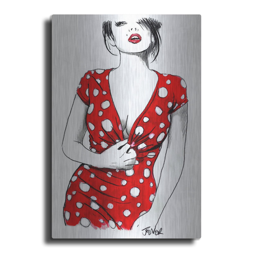 'Heat' by Loui Jover – Metal Wall Art