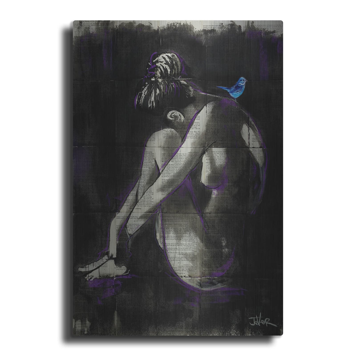 'Nostalgia' by Loui Jover – Metal Wall Art