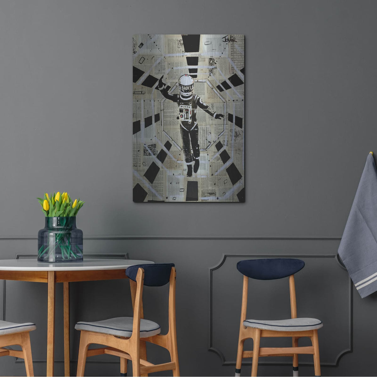 'Odyssey' by Loui Jover – Metal Wall Art, 24x36 room view