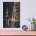 'Paris Stick' by Loui Jover – Metal Wall Art, 12x16 room view