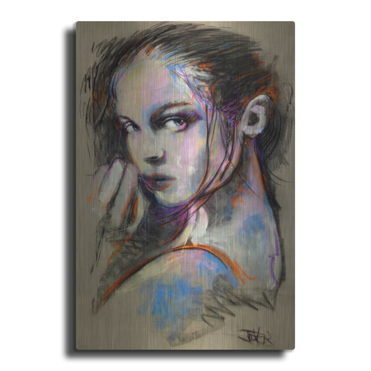 'Power In One' by Loui Jover – Metal Wall Art