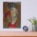 'Raven' by Loui Jover – Metal Wall Art, 12x16 room view