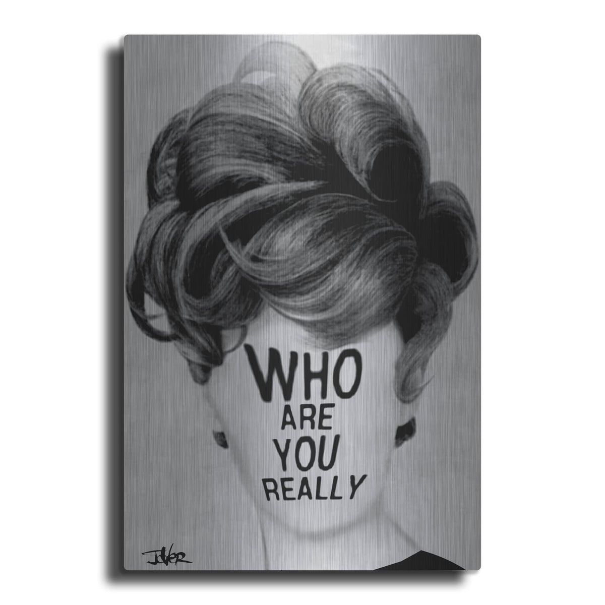 'Really' by Loui Jover – Metal Wall Art