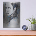 'Rebel Rebel' by Loui Jover – Metal Wall Art, 12x16 room view