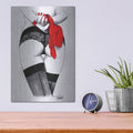 'Red Taboo' by Loui Jover – Metal Wall Art, 12x16 room view