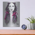 'Ribbons' by Loui Jover – Metal Wall Art, 12x16 room view