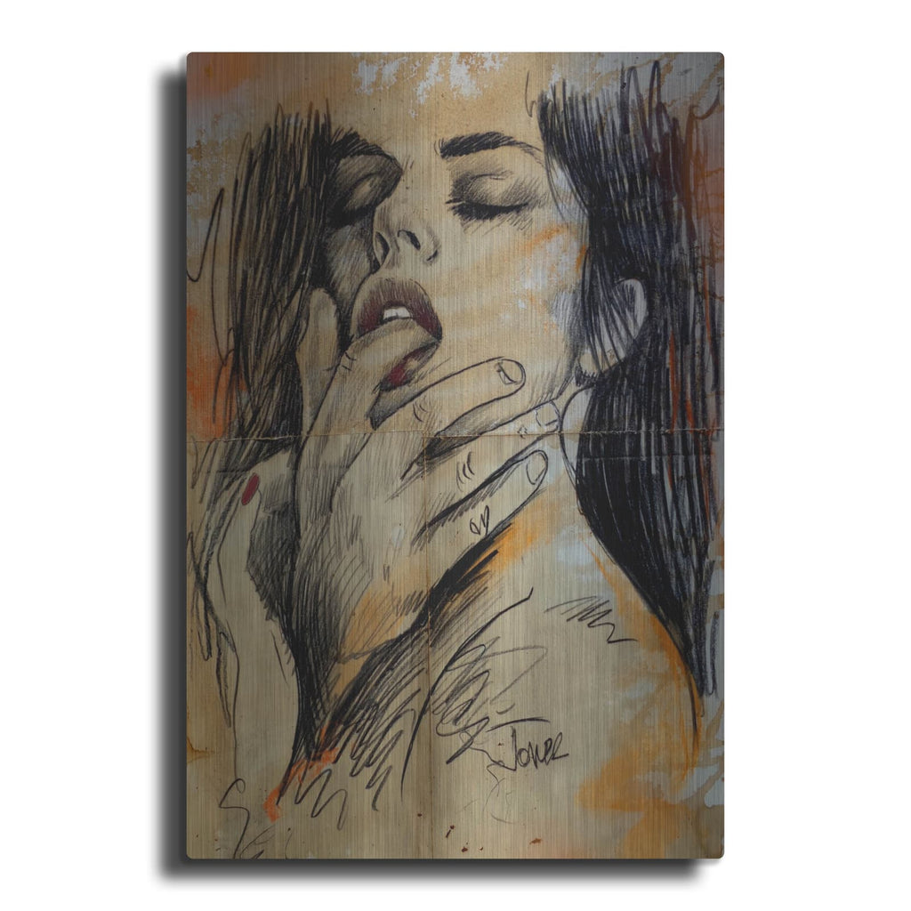'Savour And Desire' by Loui Jover – Metal Wall Art