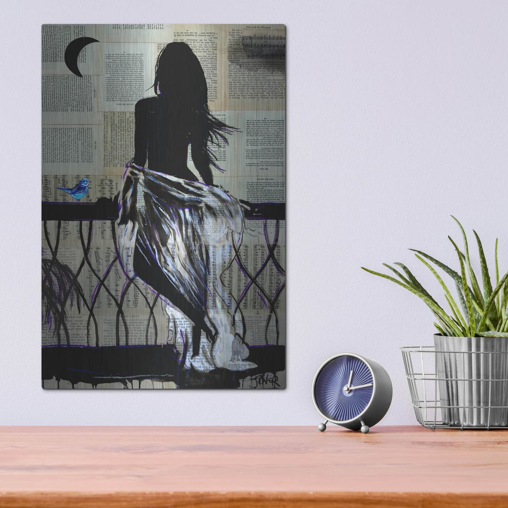 'The Joy Of A Moment' by Loui Jover – Metal Wall Art, 12x16 room view