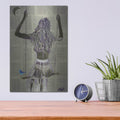 'The Swing' by Loui Jover – Metal Wall Art, 12x16 room view