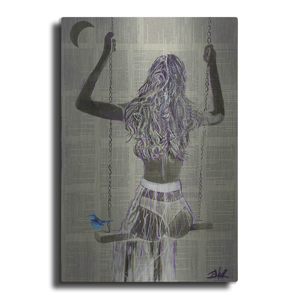 'The Swing' by Loui Jover – Metal Wall Art