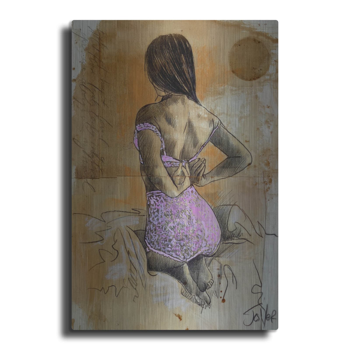 'The Way' by Loui Jover – Metal Wall Art