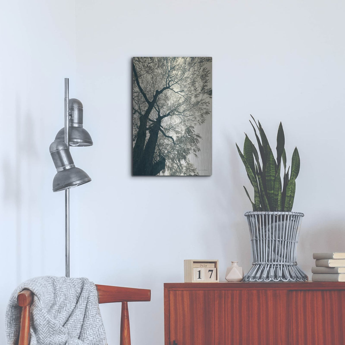 'Branching Out 1' by Debra Van Swearingen – Metal Wall Art, 16x24 room view