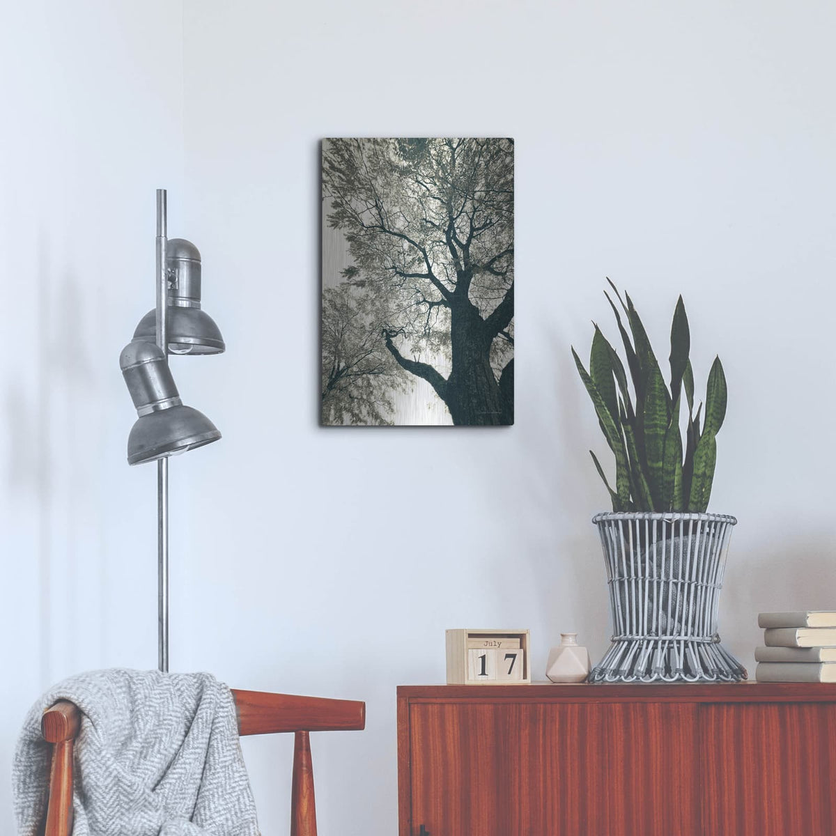 'Branching Out 2' by Debra Van Swearingen – Metal Wall Art, 16x24 room view