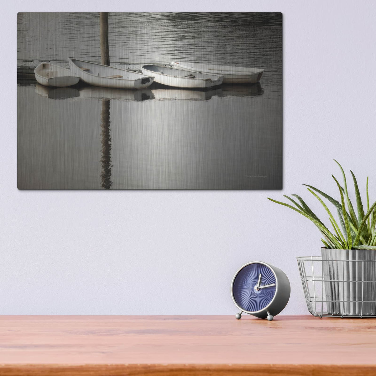 'Dories' by Debra Van Swearingen – Metal Wall Art, 16x12 room view