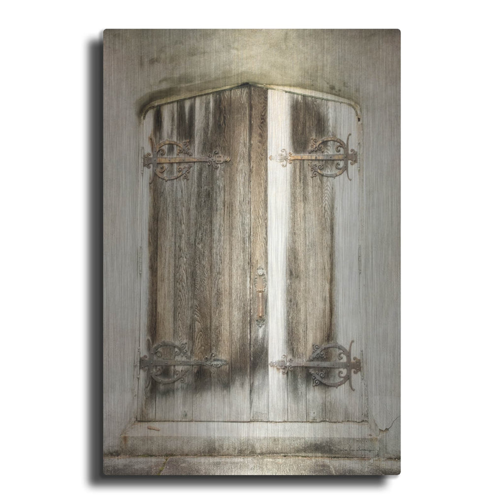 'Rustic Door' by Debra Van Swearingen – Metal Wall Art
