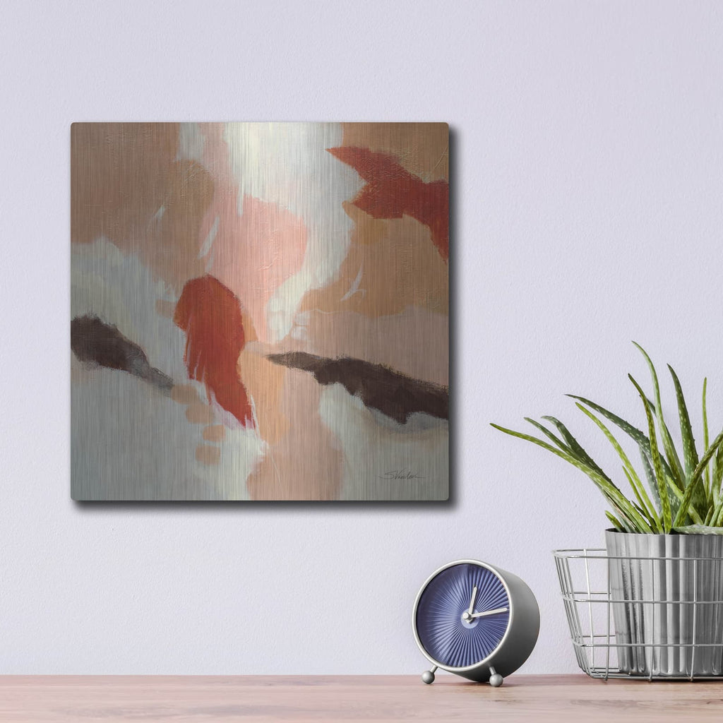 'African Steps' by Silvia Vassileva – Metal Wall Art, 12x12 room view