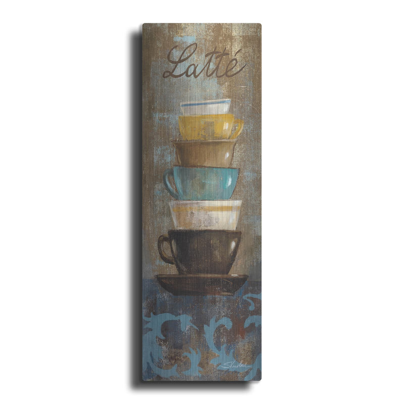 'Antique Coffee Cups 2' by Silvia Vassileva – Metal Wall Art